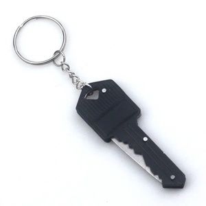 Portable Outdoor Survival Pocket key shape knife camping